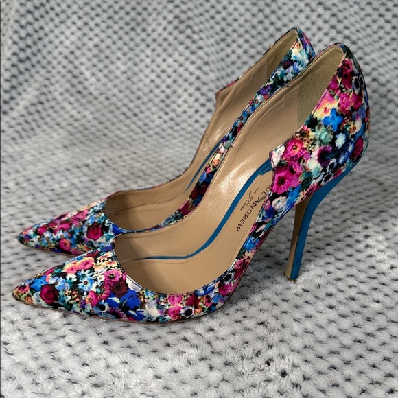 Paul Andrew For J Crew Floral Pumps - Picture 1 of 5
